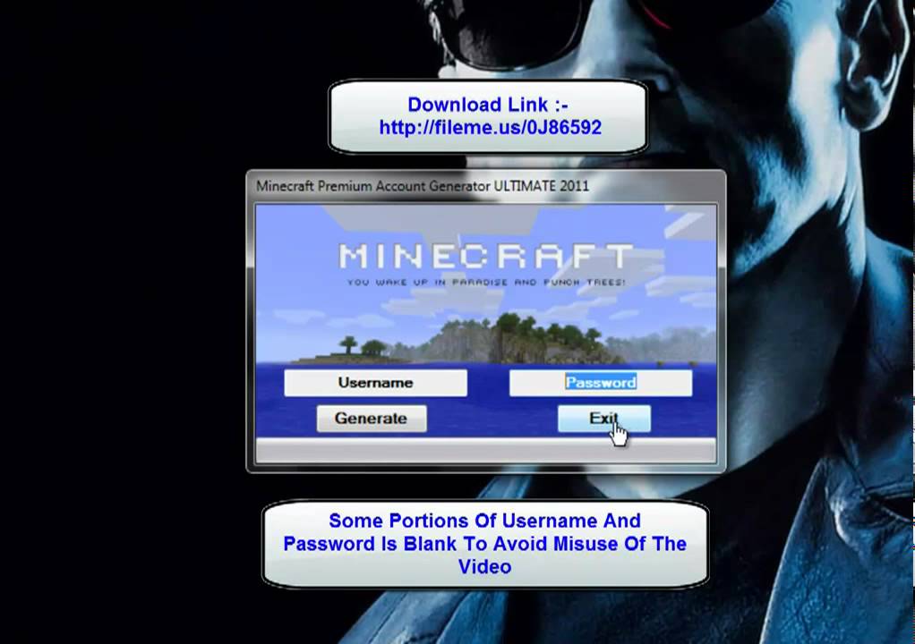 minecraft premium account generator download